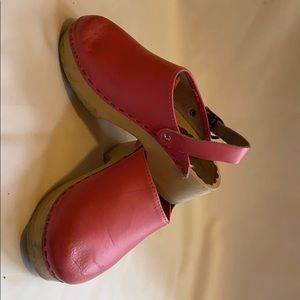 Hanna Andersson pink clog girls 29 12.5